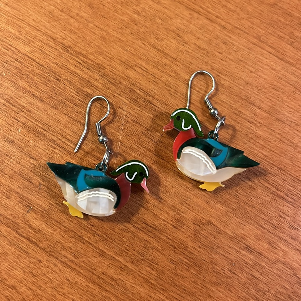 Erstwilder Mallard Ballard Drop Earrings
